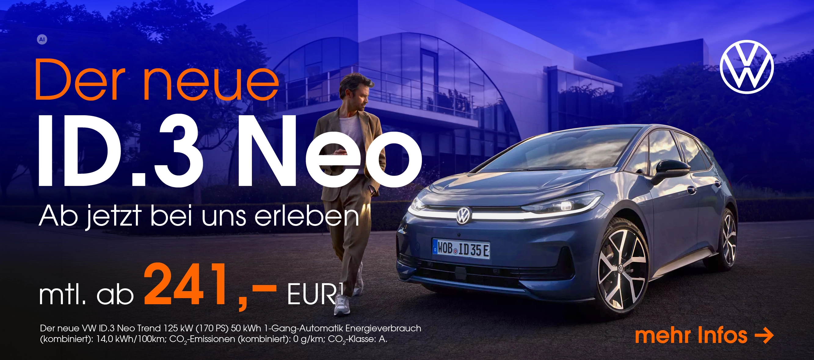 VW ID.3 NEO ab sofort