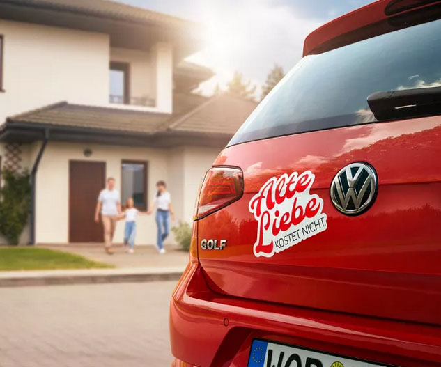 Alte-liebe-rostet-nicht VW Economy Service - Fahrzeugalter x2