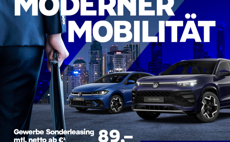  VW Gewerbeleasing Angebote 